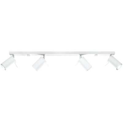 Biele stropné svietidlo RIBU 4L