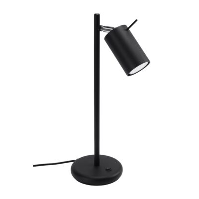 Čierna stolová lampa RIBU