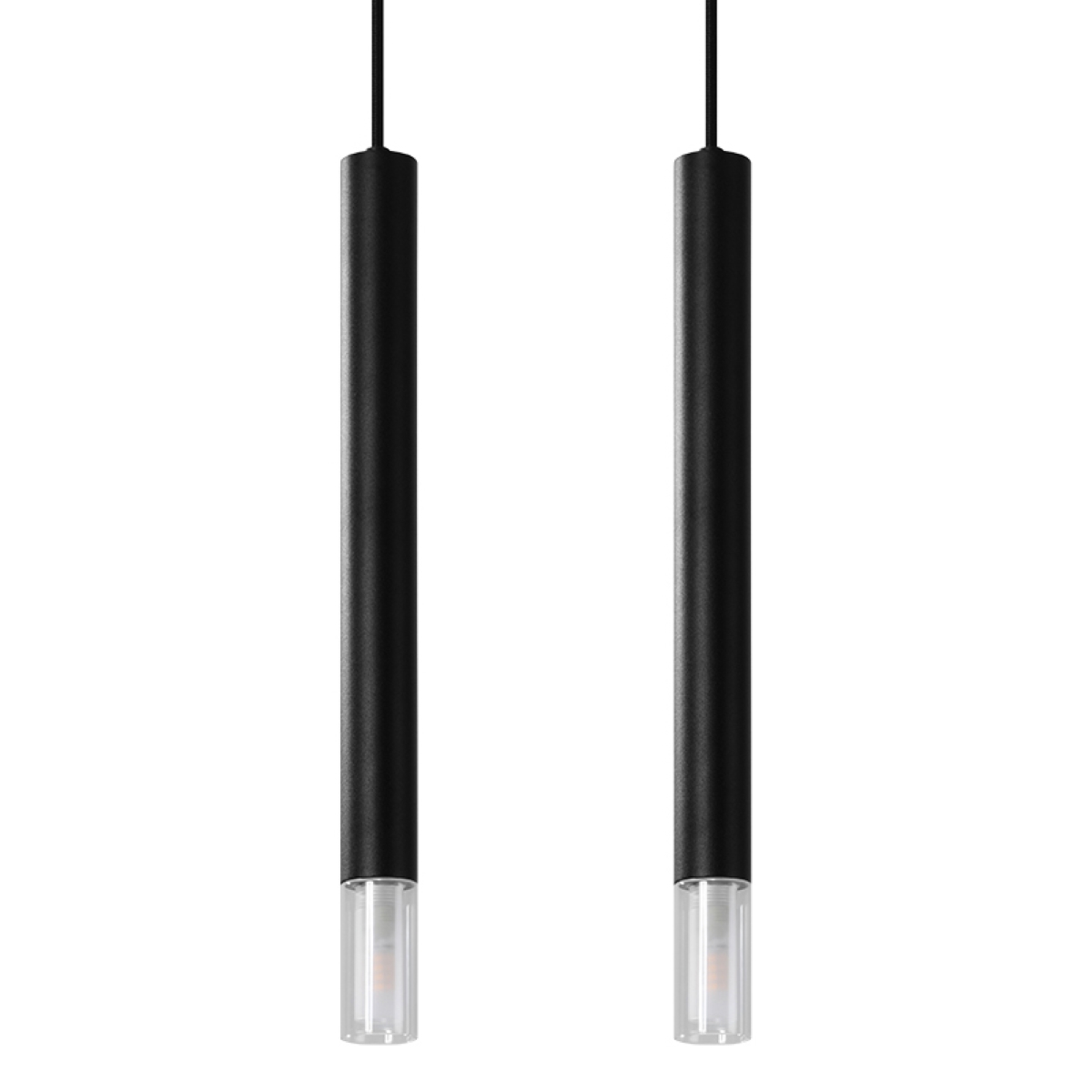 Závesné svietidlo WEZYR 2 čierne – Lafuro Lighting