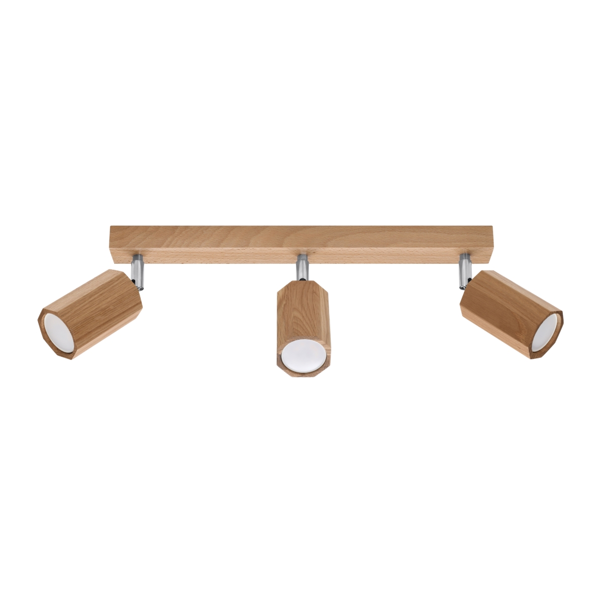 Stropné svietidlo ZEKE 3 dub – Lafuro Lighting
