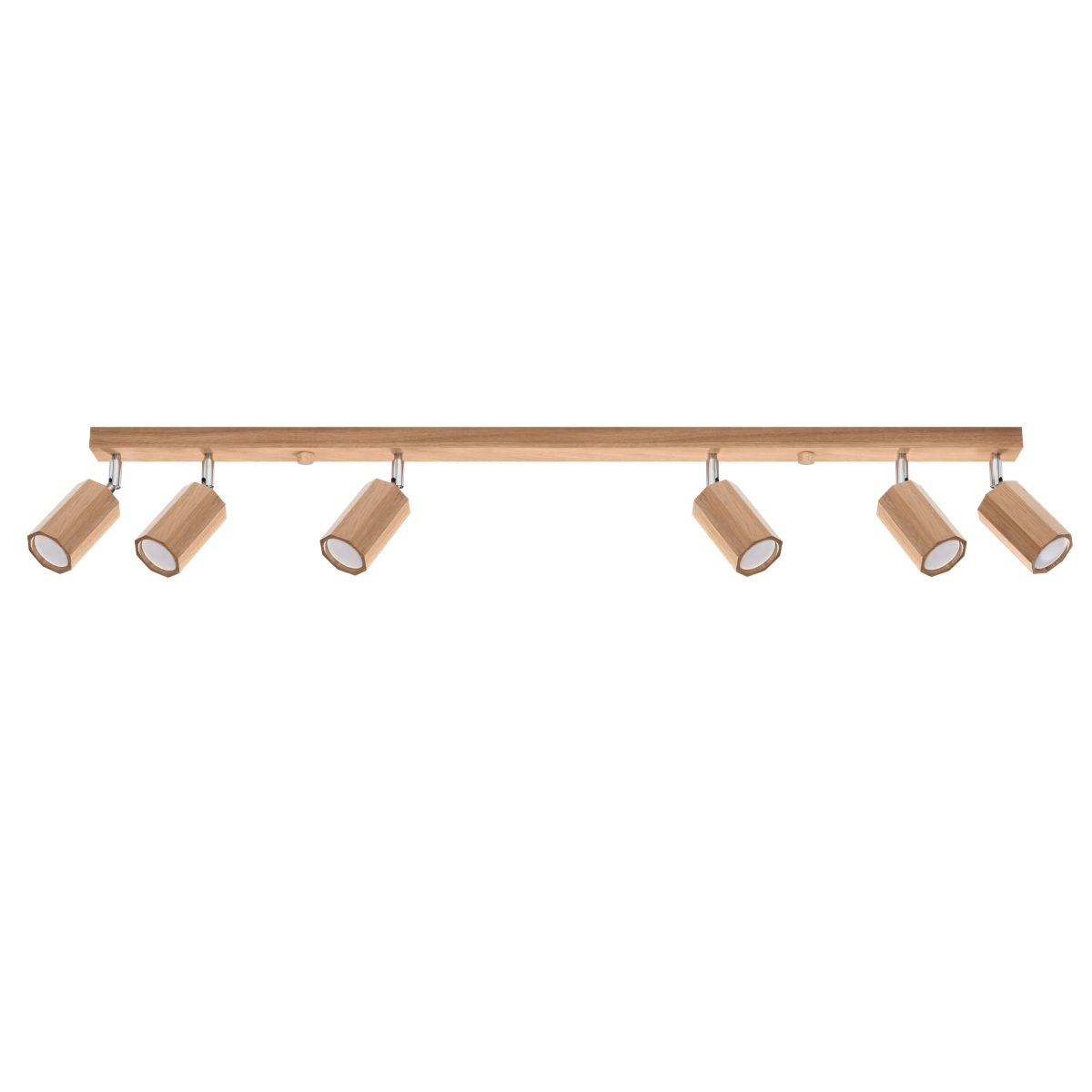 Stropné svietidlo ZEKE 6 dub – Lafuro Lighting