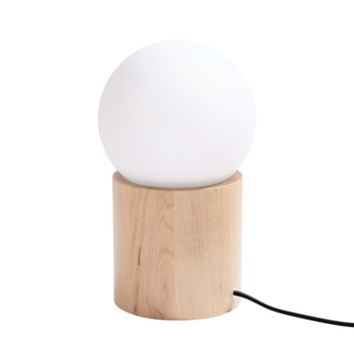 Drevená stolová lampa NATU