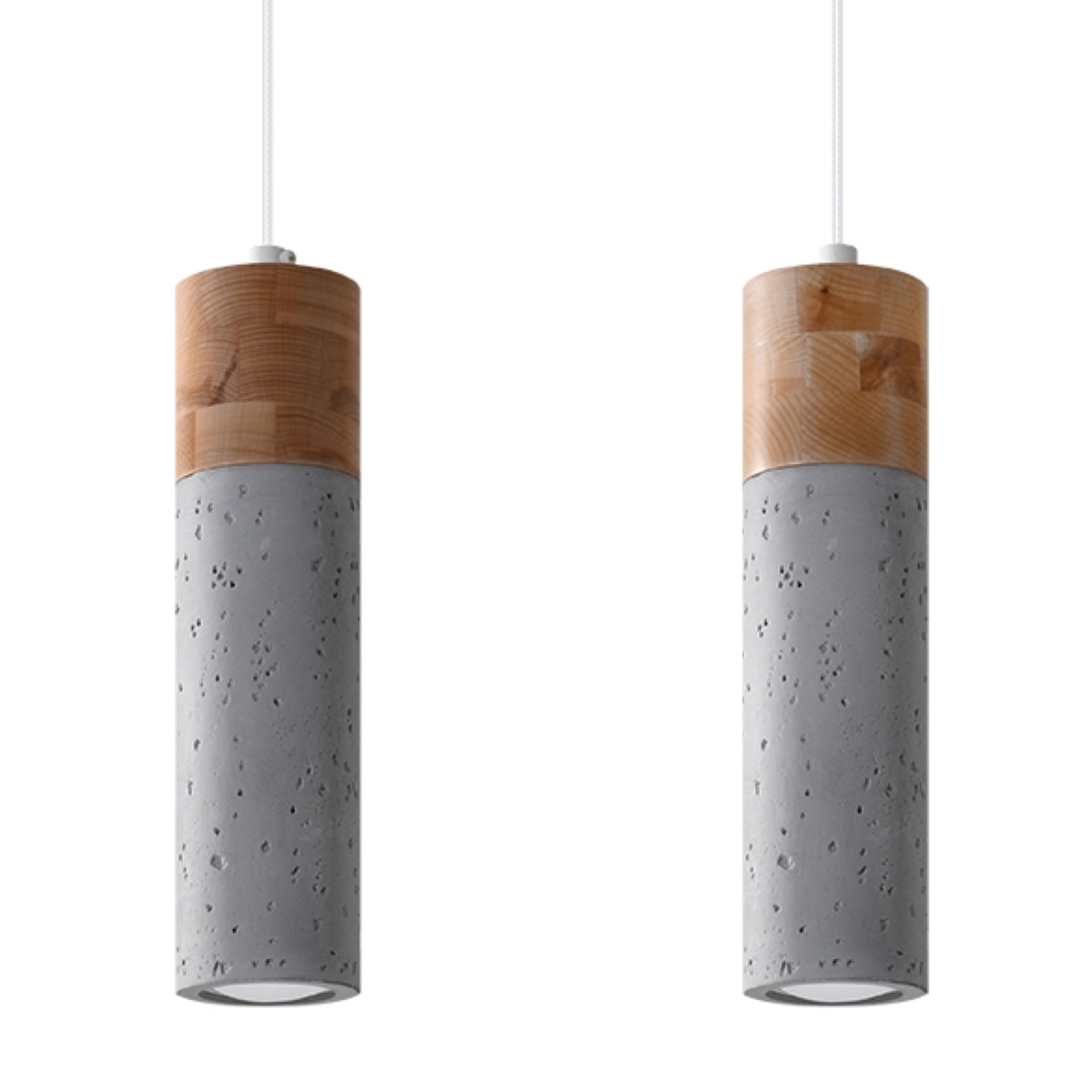 Závesné svietidlo ZANE 2 sivé – Lafuro Lighting