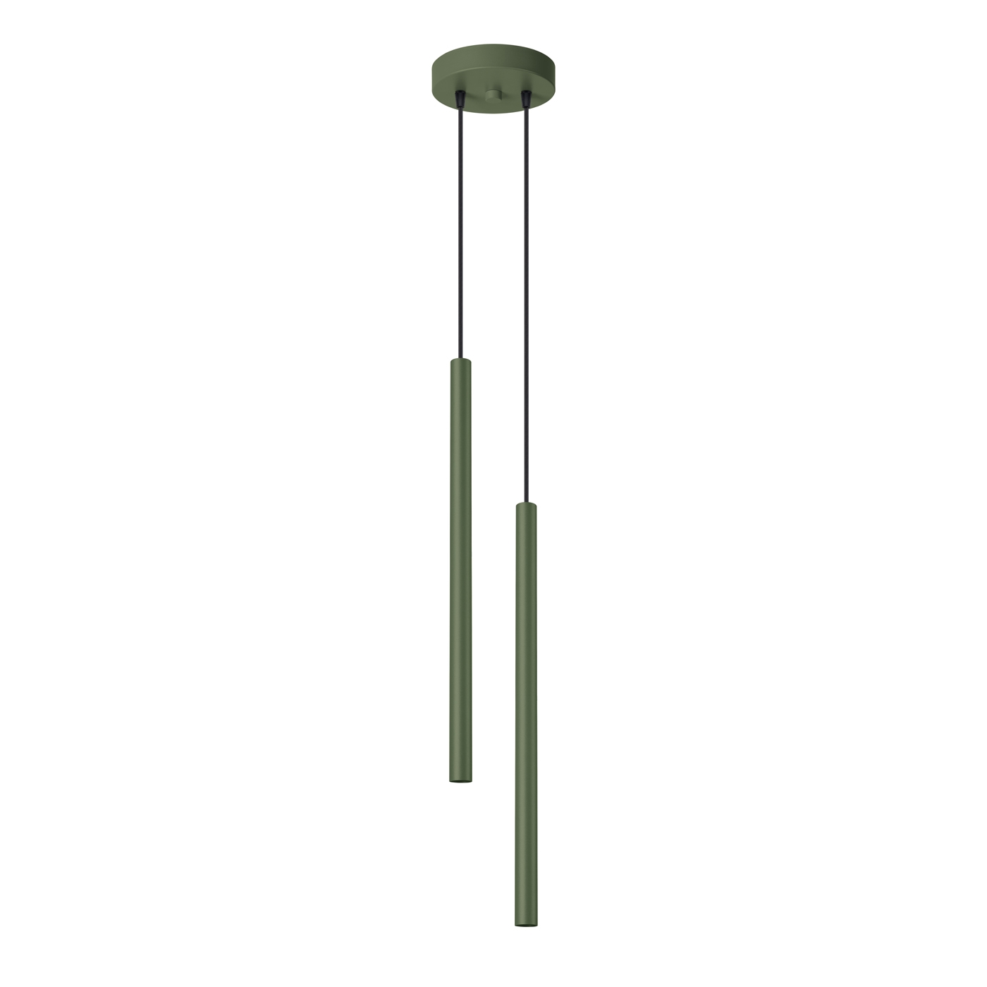 Závesné svietidlo PASTELO 2 olivovo zelené – Lafuro Lighting
