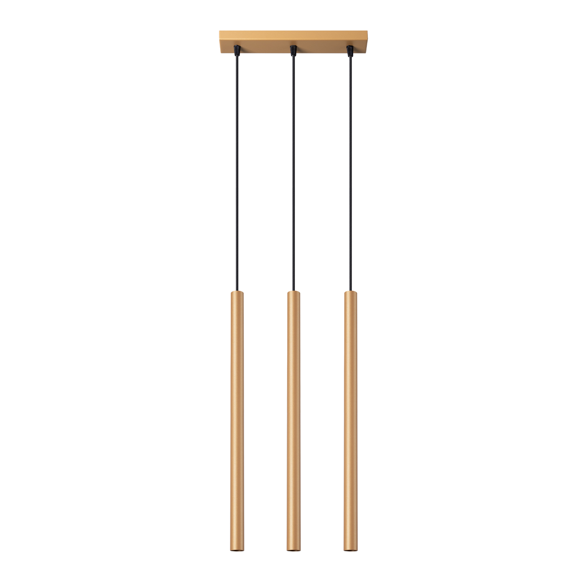 Závesné svietidlo PASTELO 3L zlaté – Lafuro Lighting