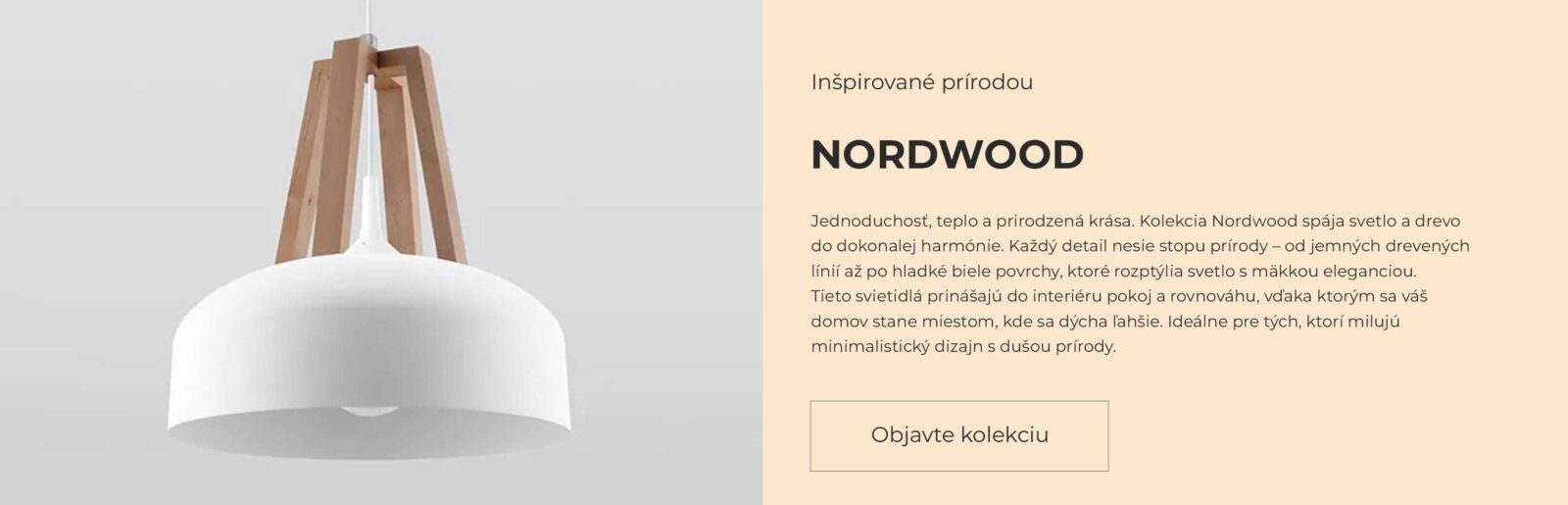 Kolekcia svietidiel Nordwood – moderné svetlá inšpirované severským štýlom
