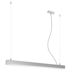 LED Závesné svietidlo PINNE 90 – sivá