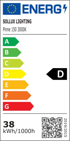 LED Nástenné svietidlo PINNE 150 – sivá – Obrázok 8