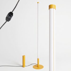 LED Stojanové svietidlo TRANG – žltá