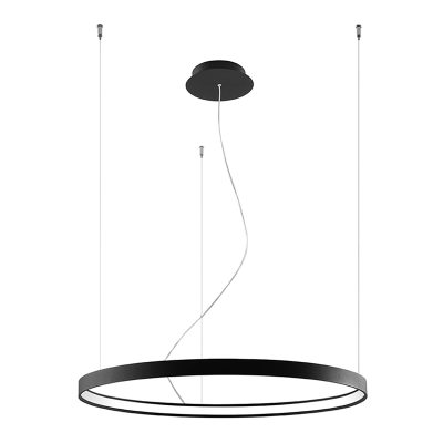 LED Luster RIO 78 – čierna