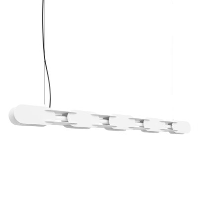 LED Závesné svietidlo CHAIN 158 – biela
