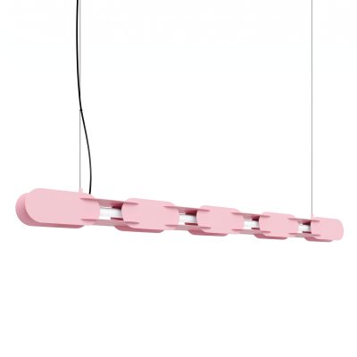 LED Závesné svietidlo CHAIN 158 – ružová