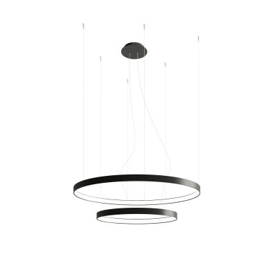 LED Luster RIO 2 55/78 – čierna