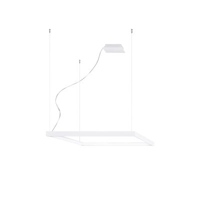 LED Luster NELYA M – biela