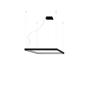 LED Luster NELYA M – čierna