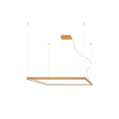 LED Luster NELYA L – zlatá
