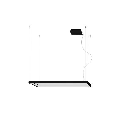 LED Luster TUULA M – čierna