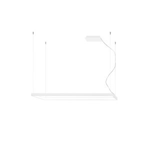 LED Luster TUULA L – biela
