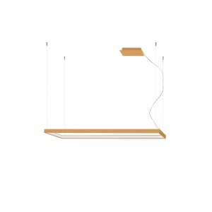 LED Luster TUULA L – zlatá