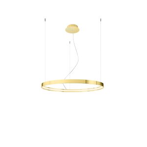 LED Luster RIO 78 – leštená zlatá