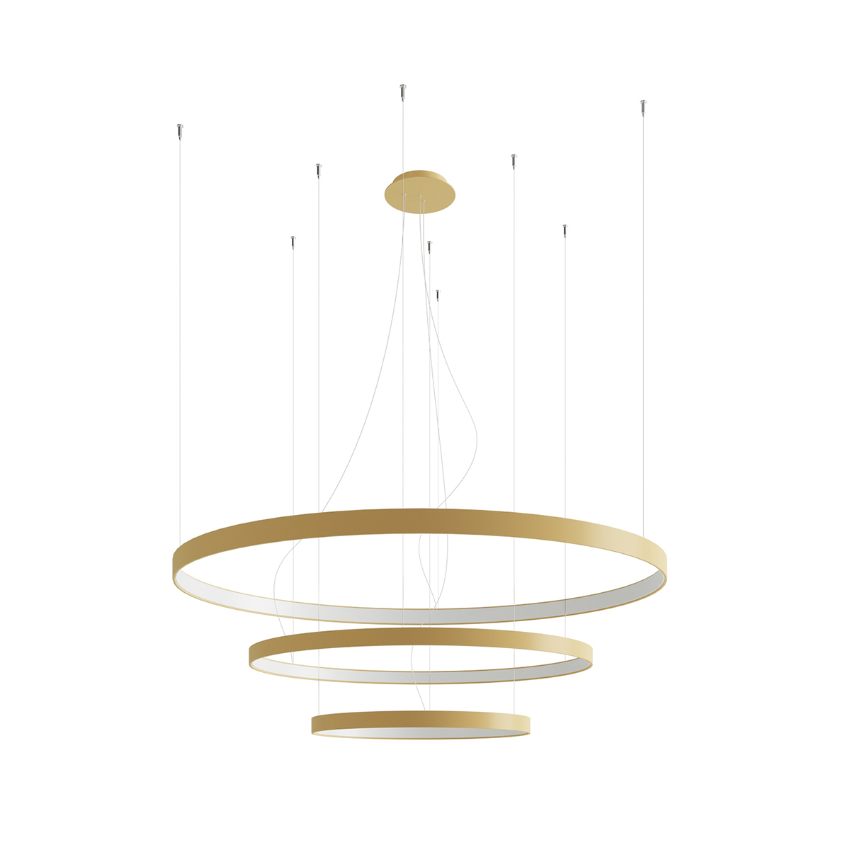 LED Luster RIO 3 55/78/110 – zlatá – Obrázok 11