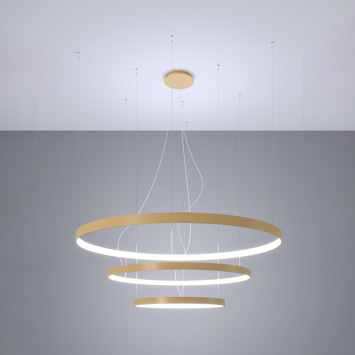 LED Luster RIO 3 55/78/110 – zlatá – Obrázok 13