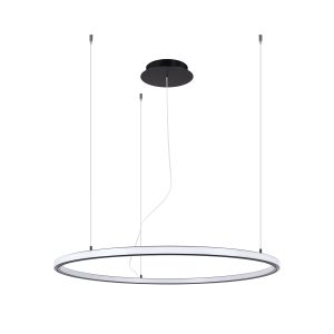 LED Luster RISA 80 – čierna