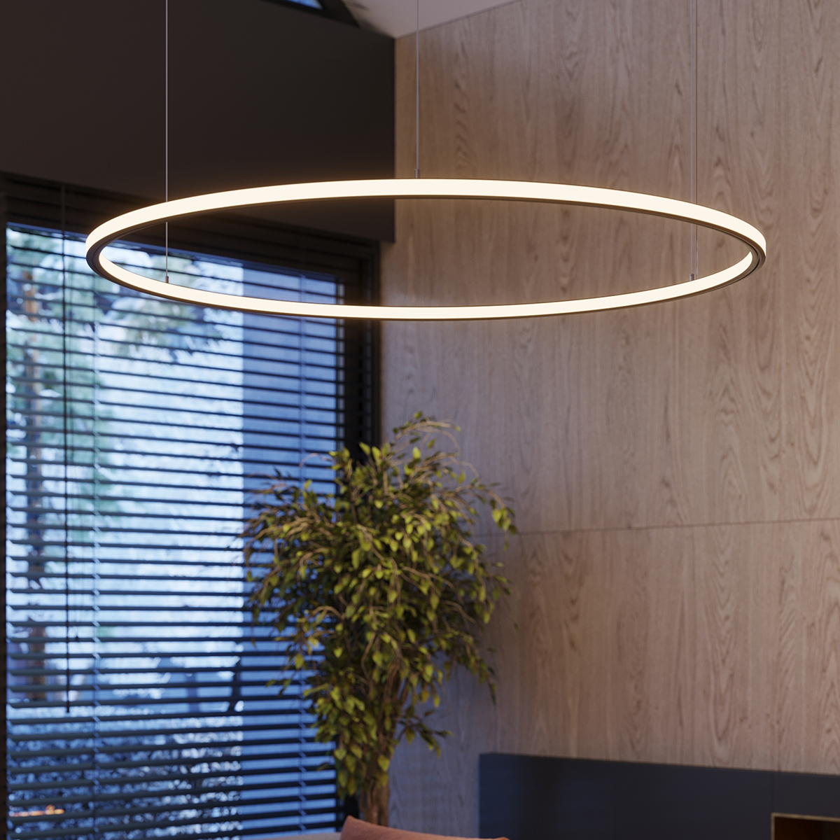 LED Luster RISA 80 – čierna – Obrázok 11