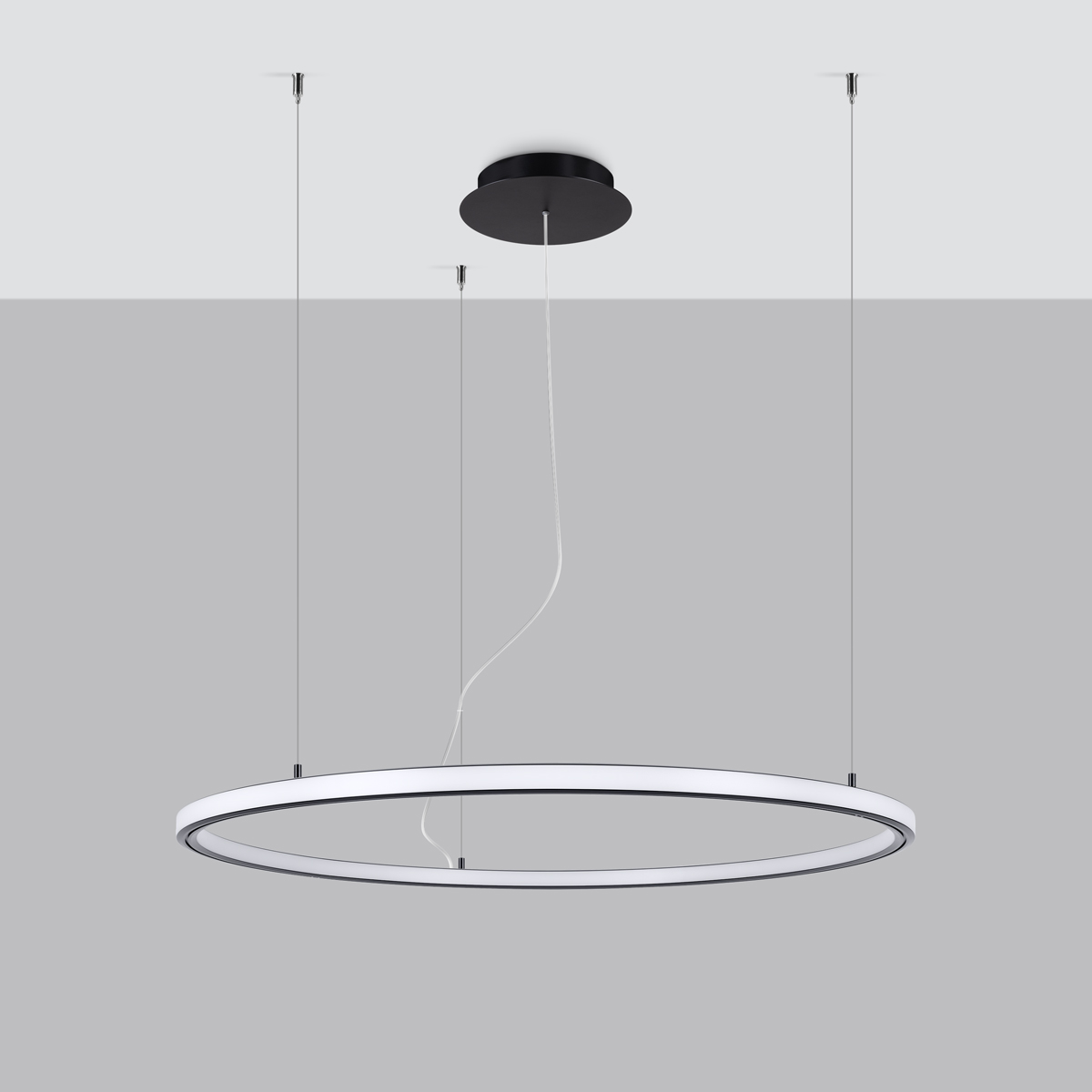 LED Luster RISA 80 – čierna – Obrázok 2