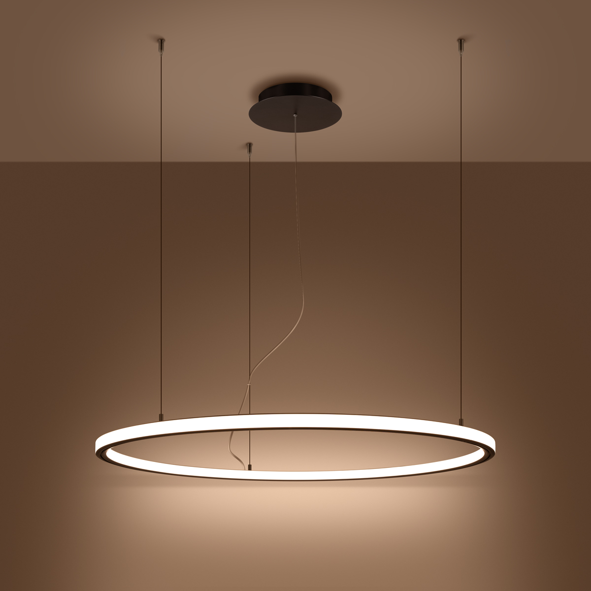 LED Luster RISA 80 – čierna – Obrázok 3