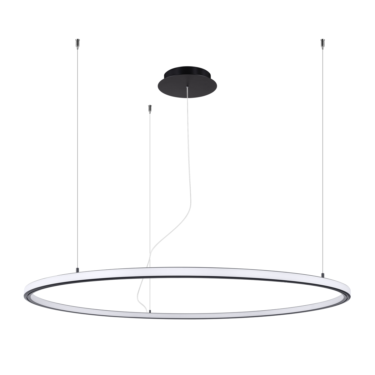 LED Luster RISA 120 – čierna