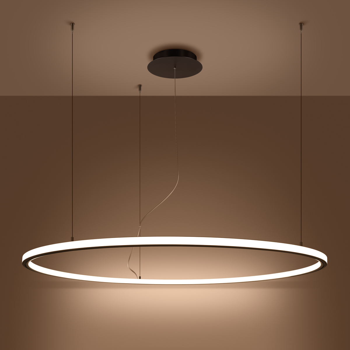 LED Luster RISA 120 – čierna – Obrázok 3