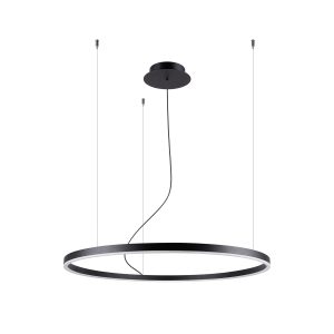 LED Luster ODA 80 – čierna