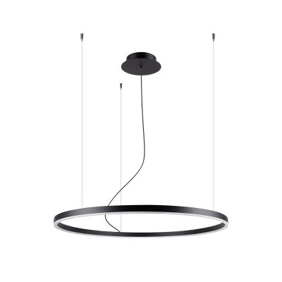 LED Luster ODA 80 – čierna