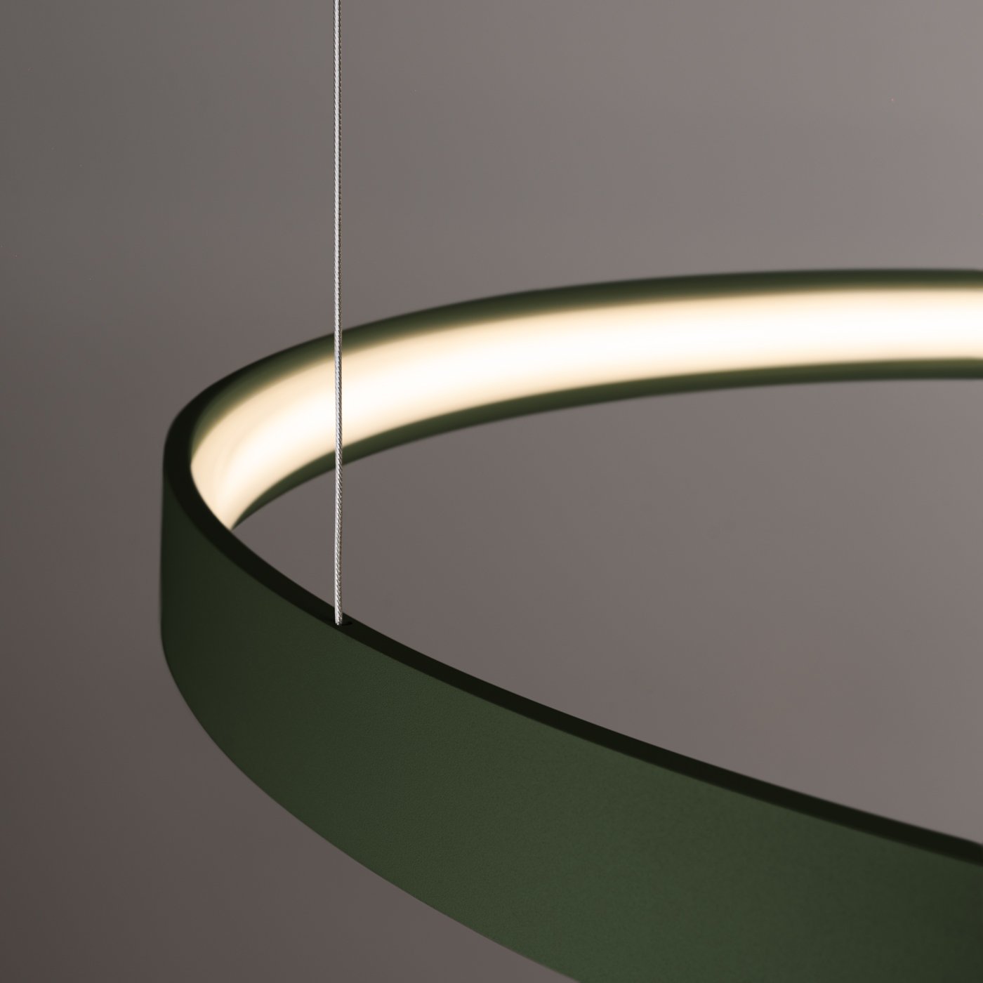 LED Luster RIO 55 – olivová – Obrázok 4