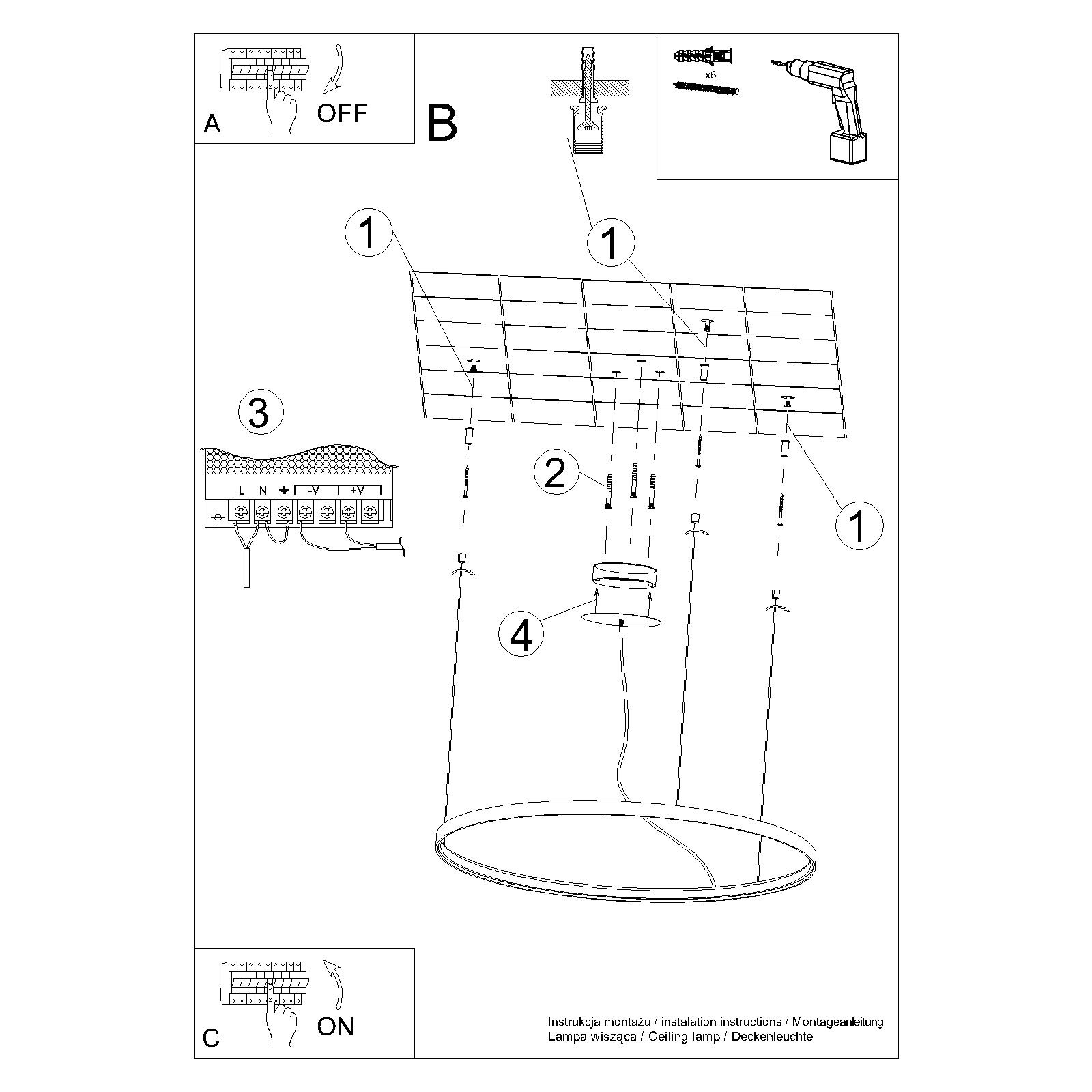 LED Luster RIO 55 – olivová – Obrázok 24