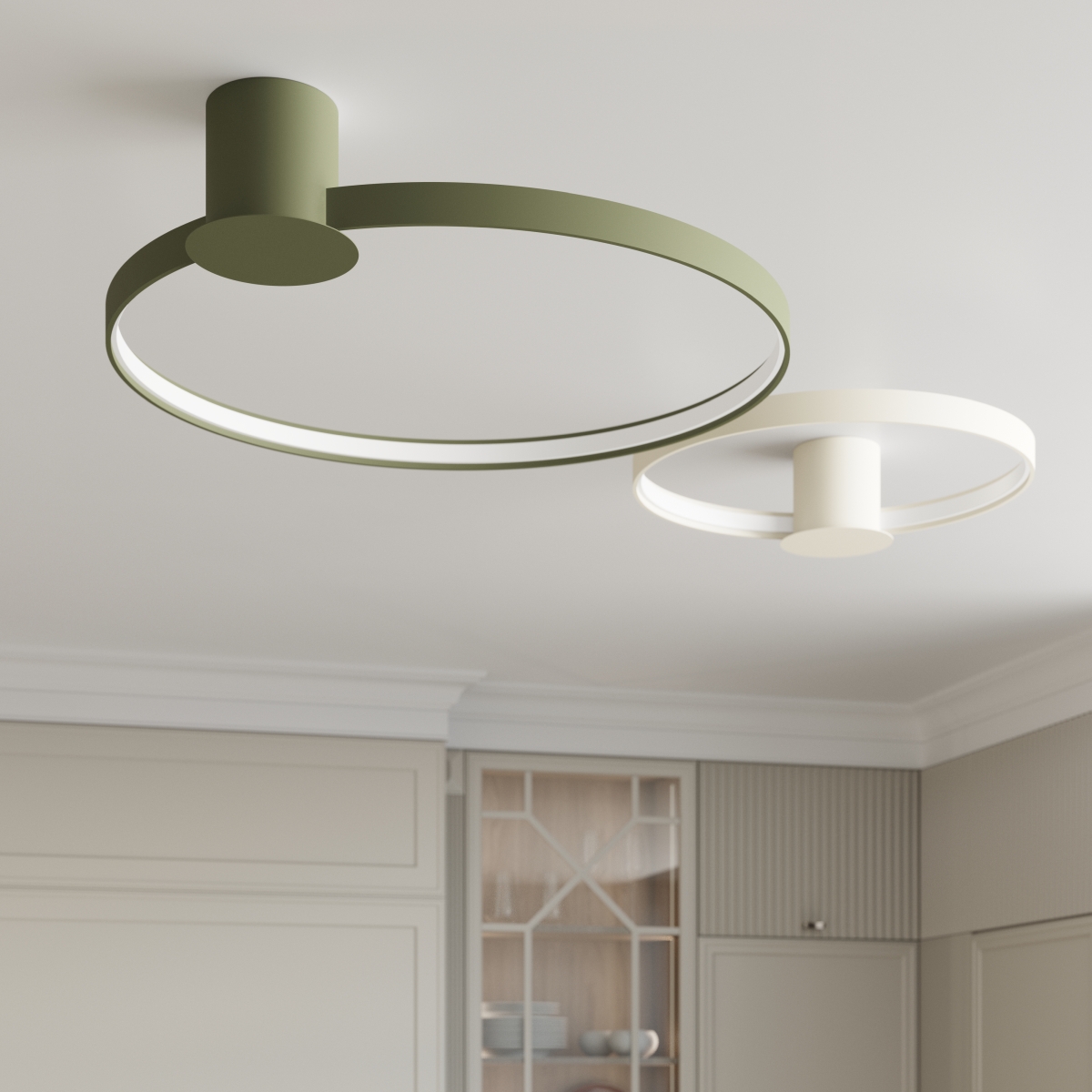 LED Stropné svietidlo RIO 78 – olivová – Obrázok 15