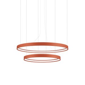 LED Luster RIO 2 55/78 – červený oker