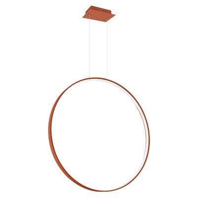 LED Závesné svietidlo RIO 78 ochre – červená