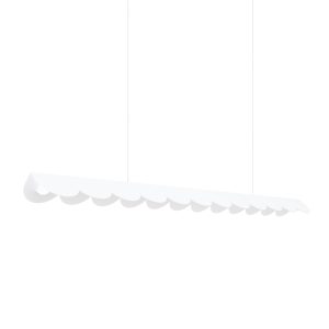 LED Závesné svietidlo BISCUIT – biela