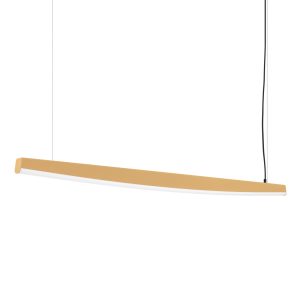 LED Závesné svietidlo JORUN 150 – zlatá