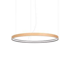 LED Luster RIO EIK 78 – prírodné drevo