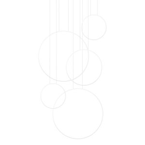 LED Závesné svietidlo RIO 5 55/55/78/110/110 – biela