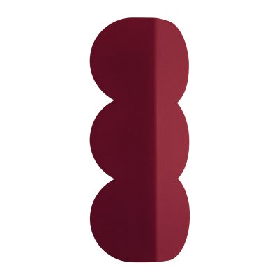 Nástenné svietidlo BISCUIT – bordová