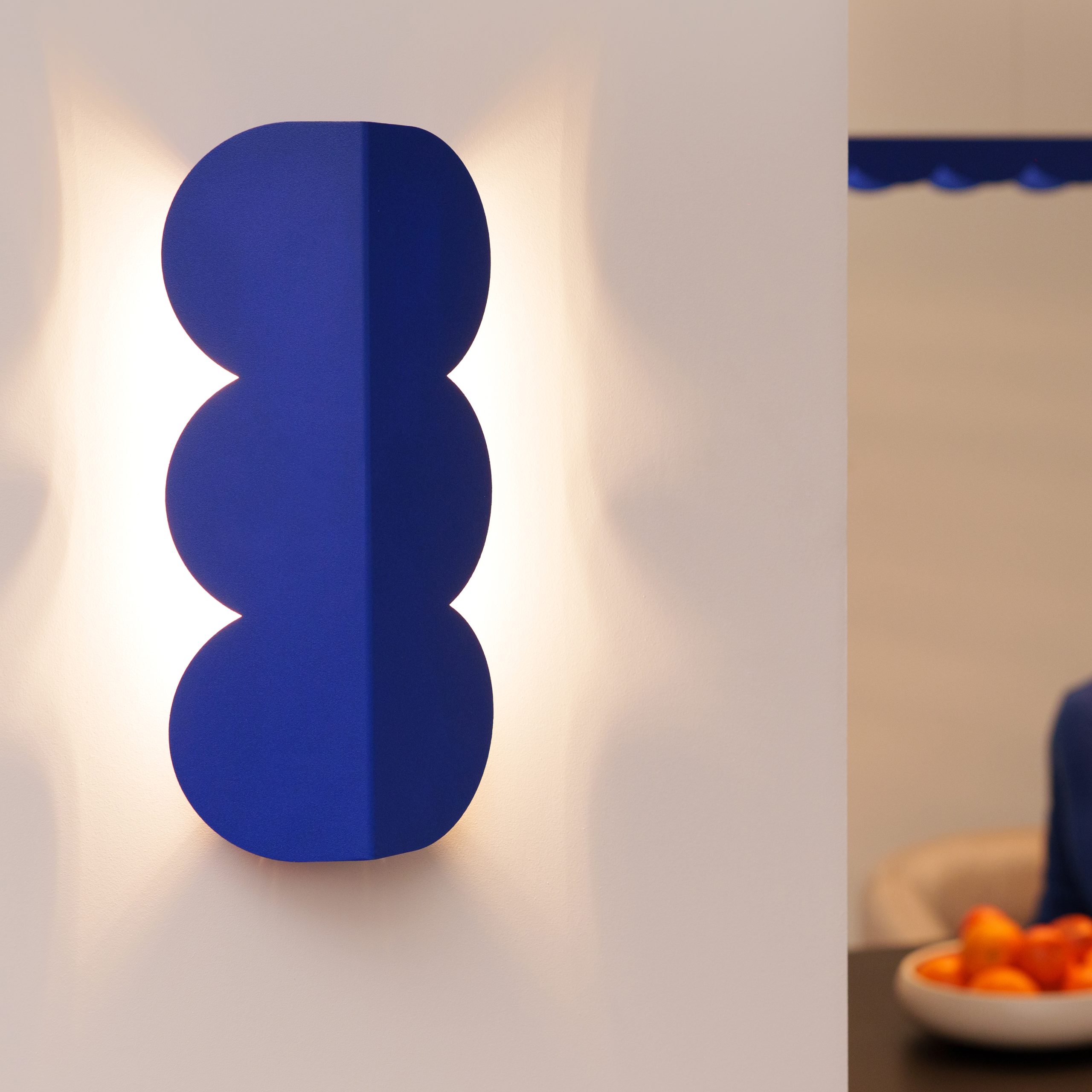 Nástenné svietidlo BISCUIT – ultramarínová – Obrázok 12