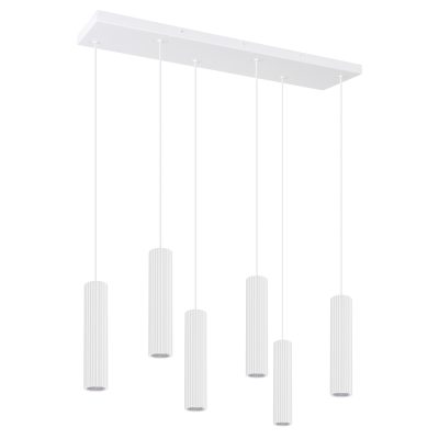 LED Závesné svietidlo IVAR 6L biała – biela