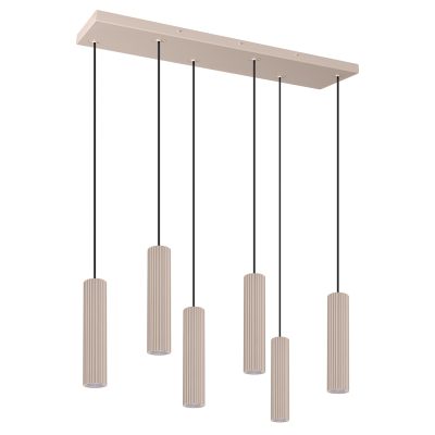 LED Závesné svietidlo IVAR 6L – taupe