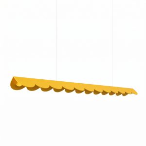 LED Závesné svietidlo BISCUIT 130 – žltá