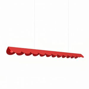 LED Závesné svietidlo BISCUIT 130 – červená