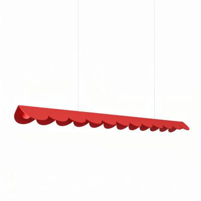LED Závesné svietidlo BISCUIT 130 – červená